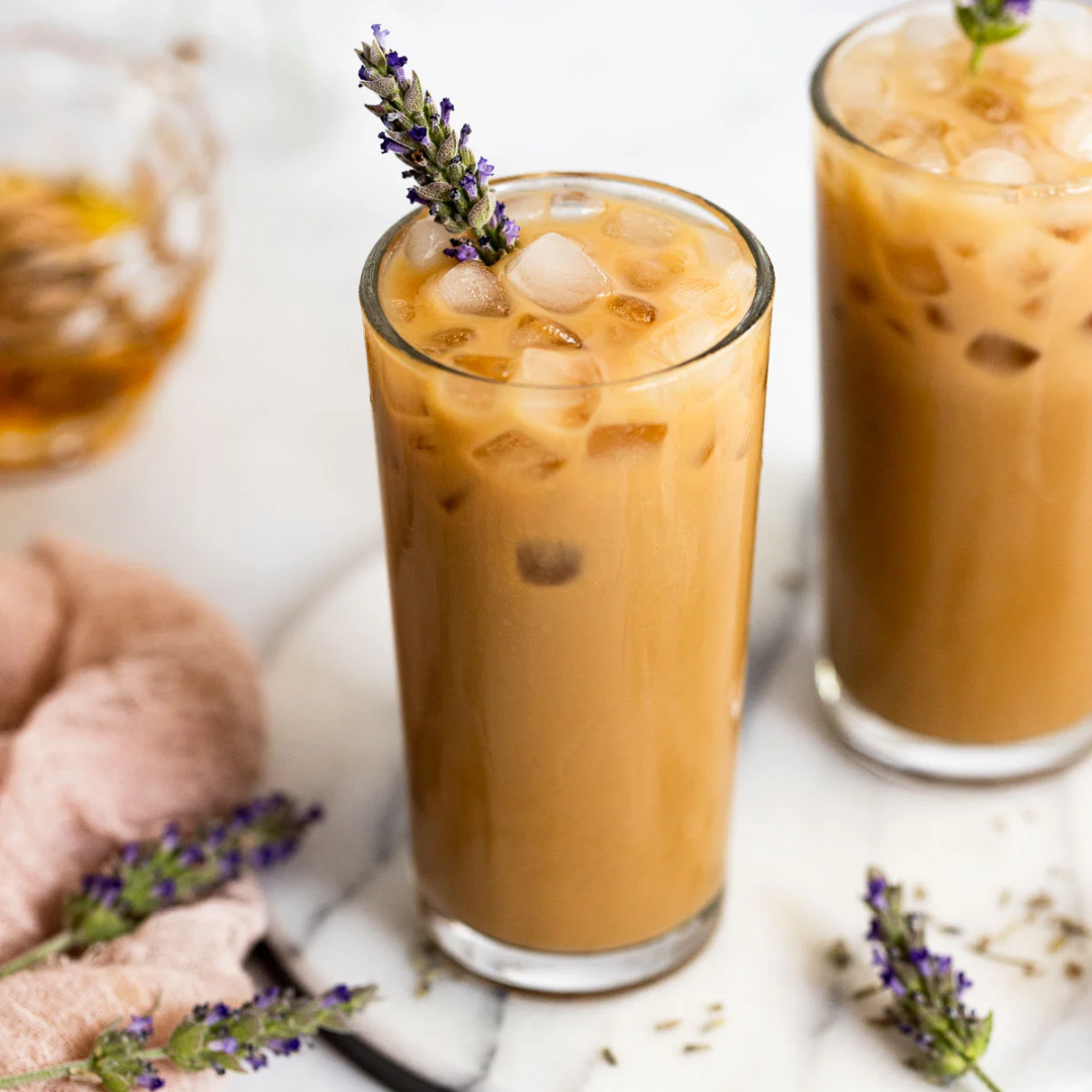 Brain Gain Iced Lavender Latte Good Pharma Wholesale